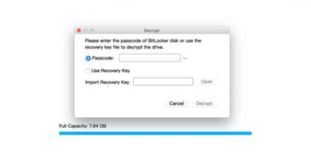 How to Decrypt a Mac Encrypted External Hdd? [Closed]