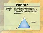 How to Define a Triangle