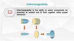 How to Define Interchangeability?