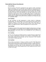 How to Define Severability Clause?