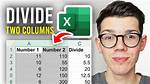 How to Divide Two Values from Same Column Repeating over Multiple Rows?