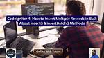 How to Do a Batch Insert in Mysql