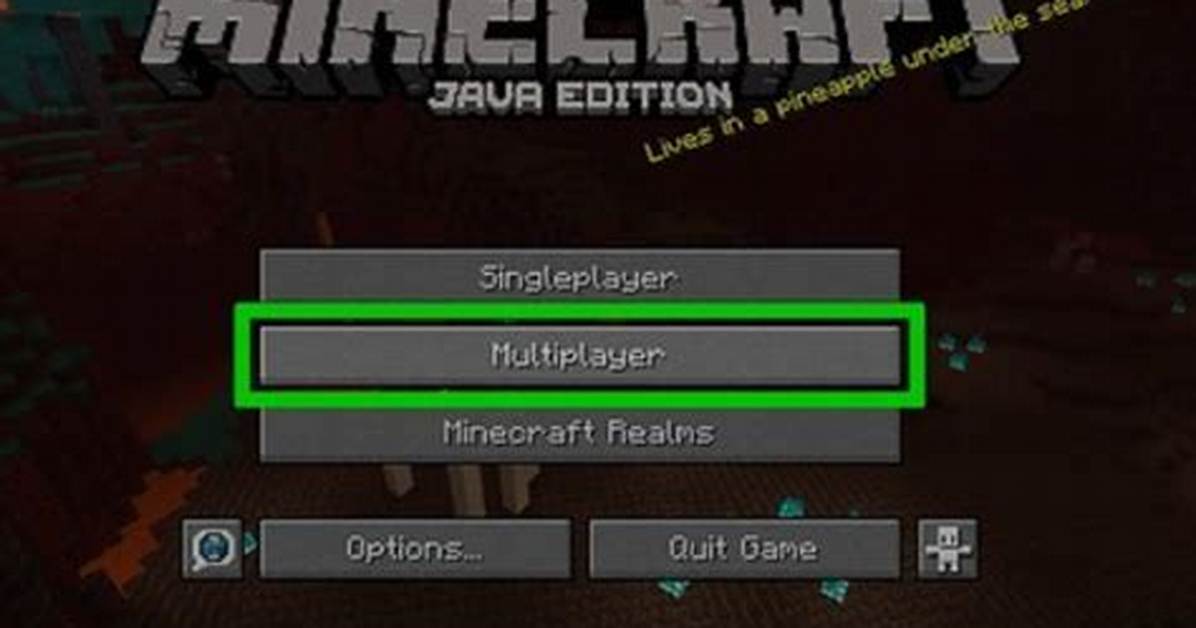 How to Do Multiplayer on Minecraft Java