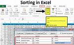 How to Do Sorting in Excel?