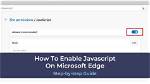 How to Enable Javascript?
