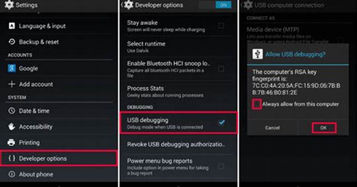 How to Enable Usb Debugging on Android with Black Screen?