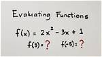 How to Evaluate a Function?