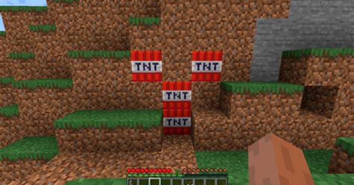 How to Explode Tnt Minecraft