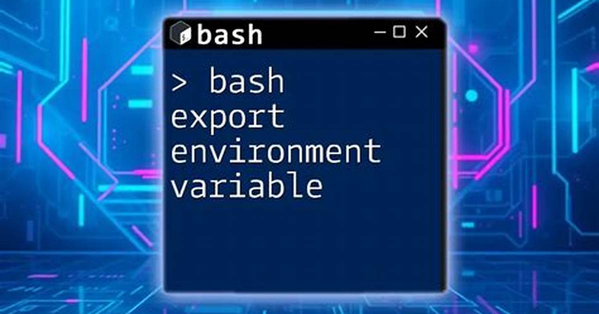 How to Export Variable from Bash Script, Not Calling the Other One