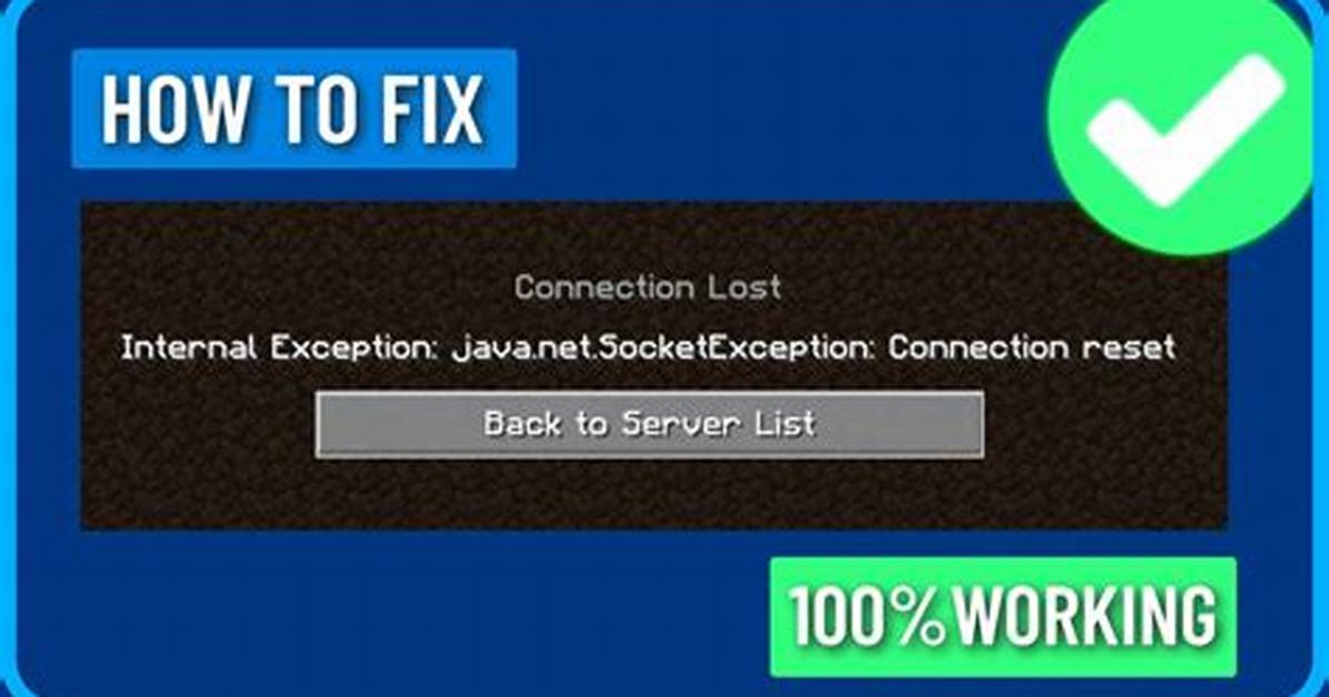 How to Fix Java. Net. Socketexception: Broken Pipe?