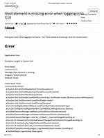 How to Fix "Root Element Is Missing." When Doing a Visual Studio (Vs) Build?