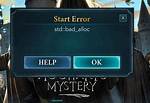 How to Fix 'Std: :Bad_Alloc'