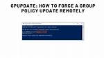 How to Force Update [Duplicate]