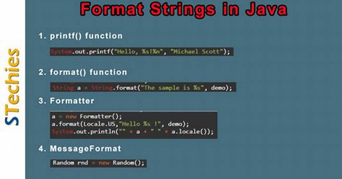 How to Format a Java String with Leading Zero?
