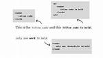 How to Format an Inline Code in Confluence?