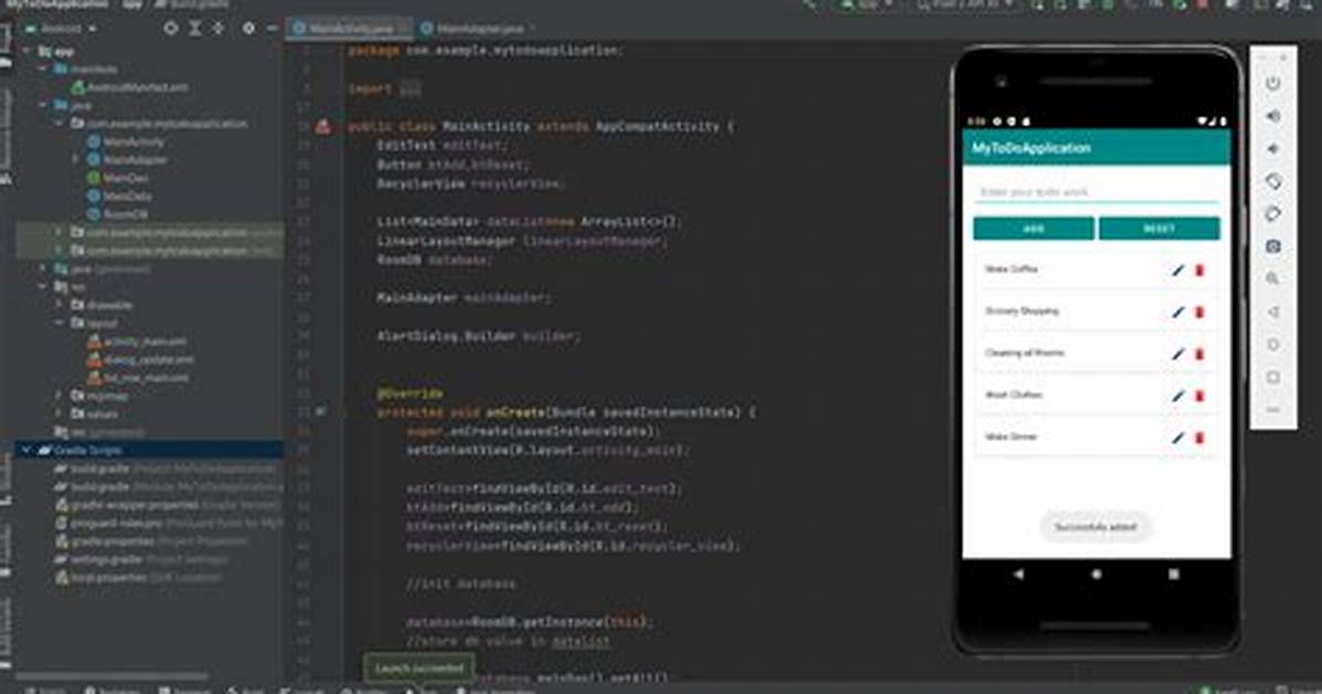 How to getElementById in Java for Android