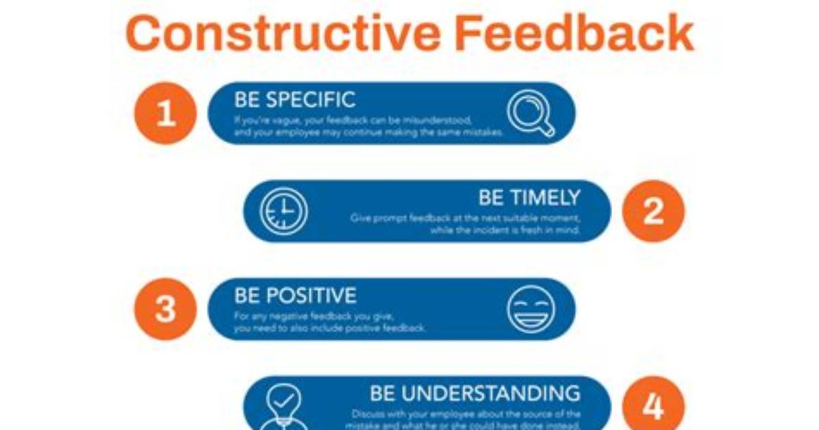 How to Give Feedback Constructively?