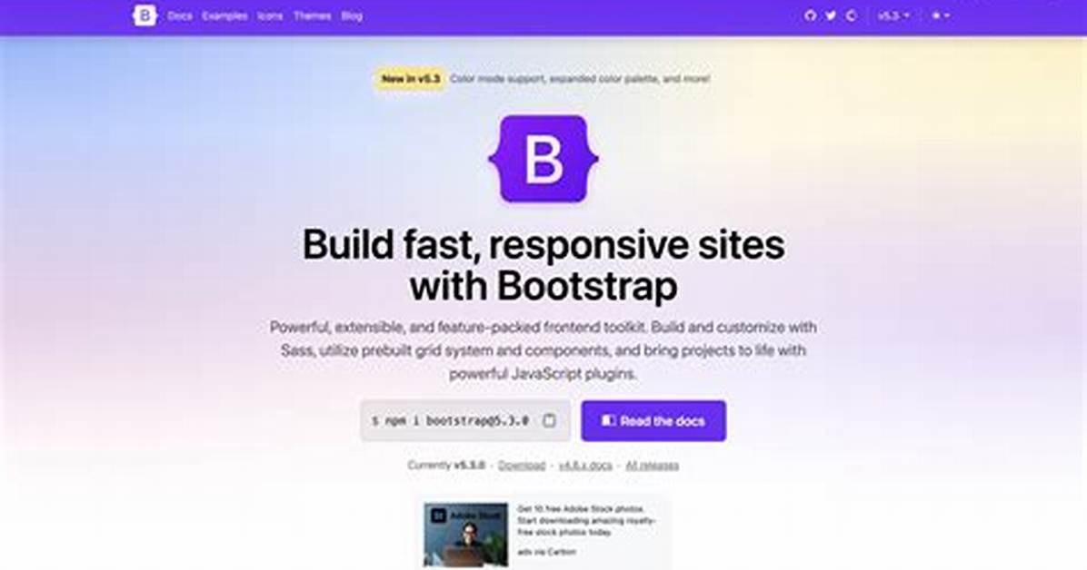 How to Include Bootstrap Css and Js in Reactjs App?