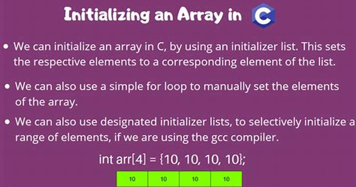 How to Initialize an Array in C++ Objects