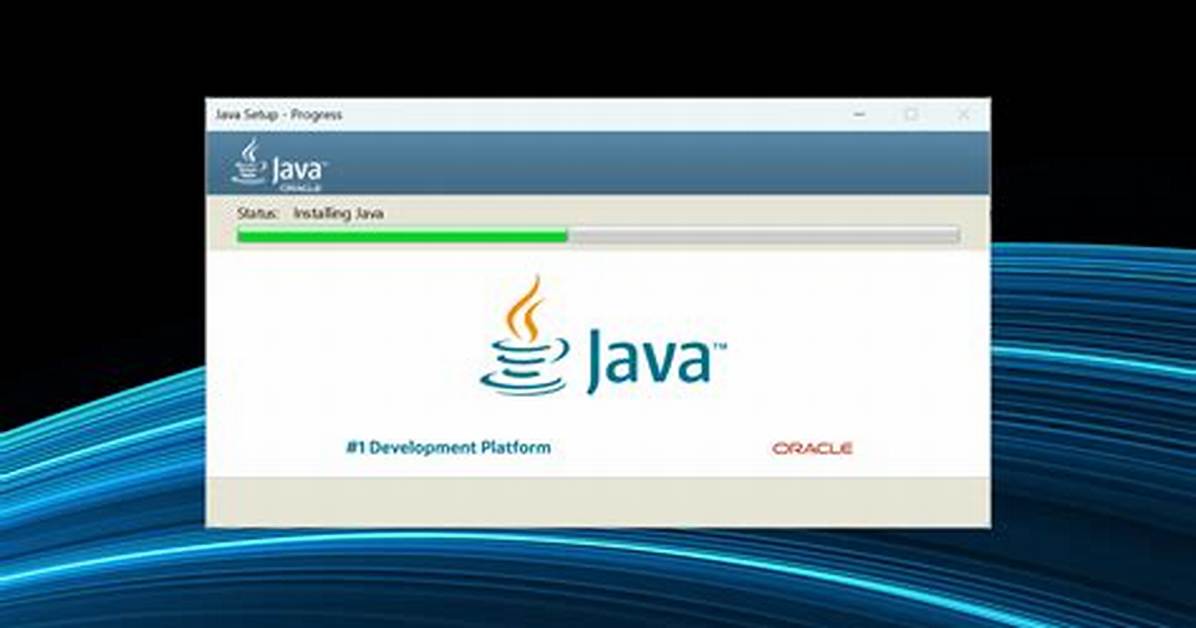 How to Install Java on Windows 11