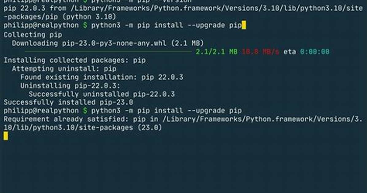 How to Install Pyfoam Pip/Python with Different Versions