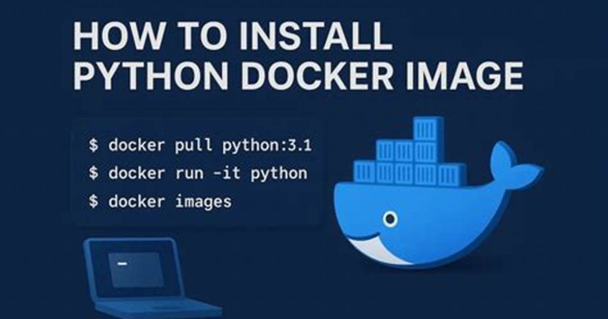 How to Install Python in a Docker Image?