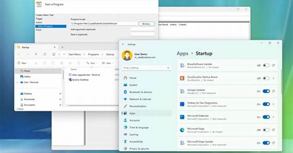 How to Launch Startup Program on Specific Time
