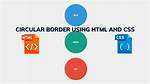 How to Make Circular Background Using Css?