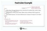 How to Make Footnotes?