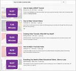 How to Make Good Youtube Videos
