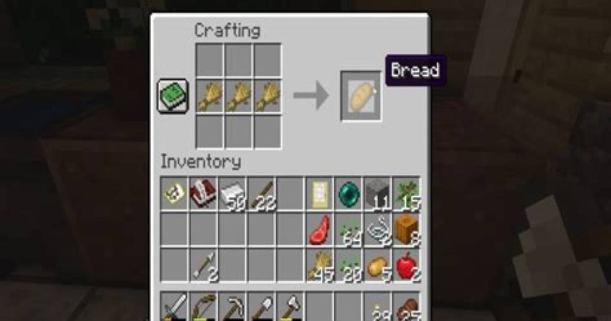 How to Make Minecraft Bread