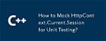 How to Mock Httpcontext (Controllercontext) in Moq Framework, and Have Session