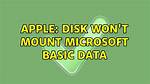 How to Mount a Microsoft Basic Data Partition