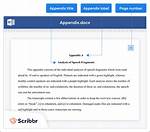 How to Numerate Appendix?