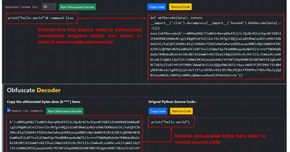 How to Obfuscate Python Code Effectively?