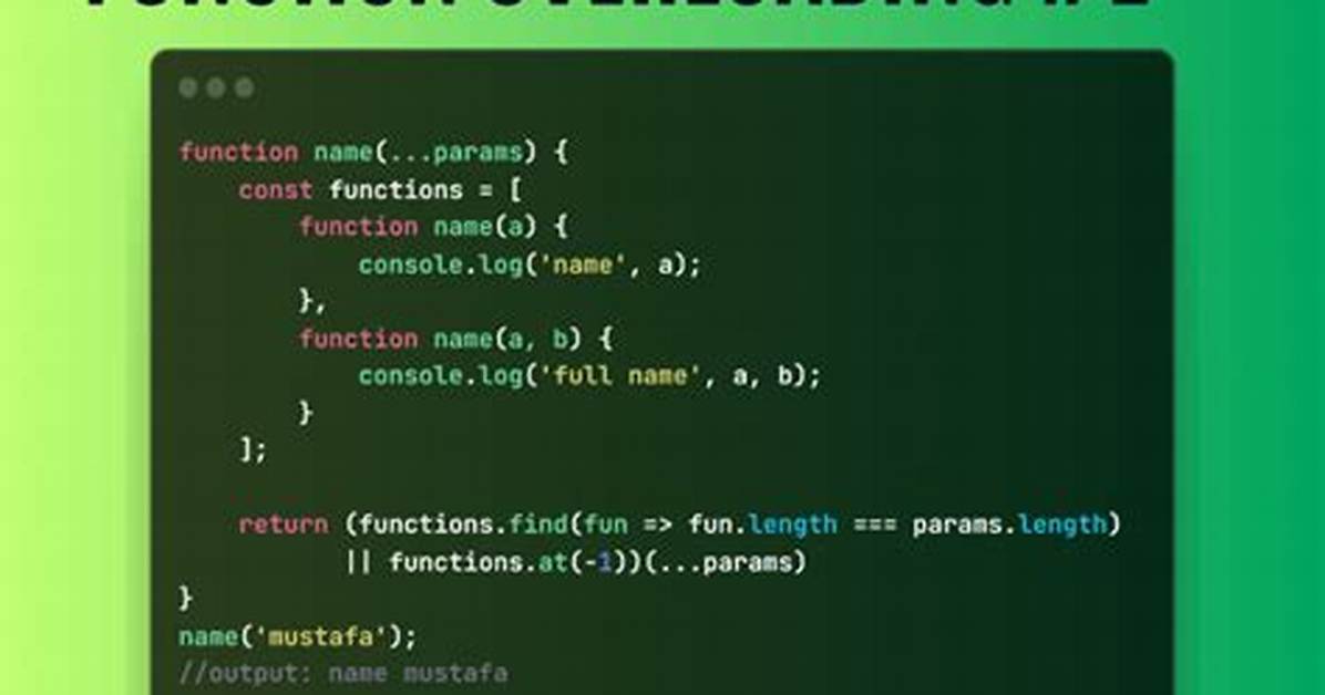 How to Override a Javascript Function