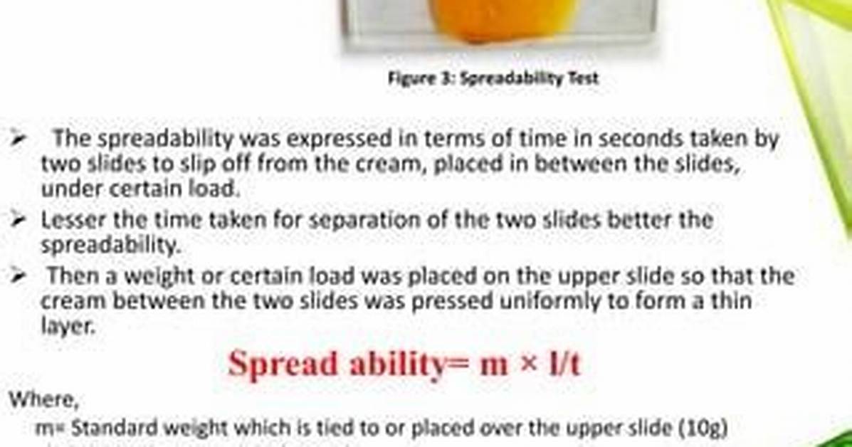 How to Perform Spreadability Test?