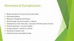 How to Prevent Eutrophication?