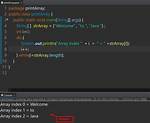 How to Print the Array?