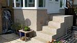 How to Put Pebbles on Cement Steps