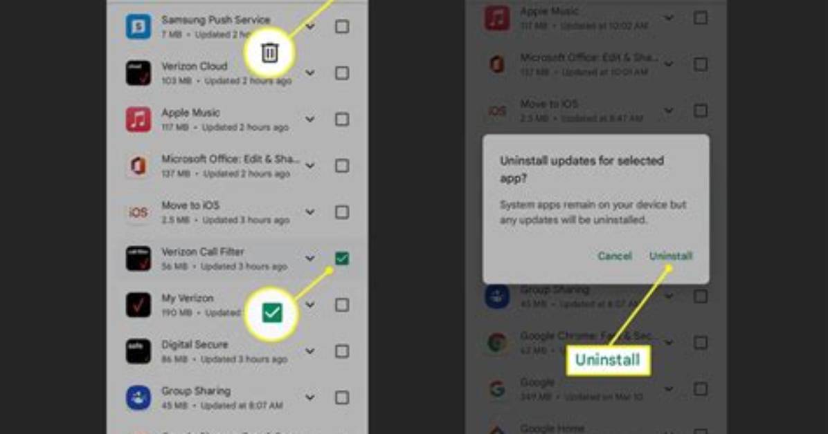 How to Remove App from Android?