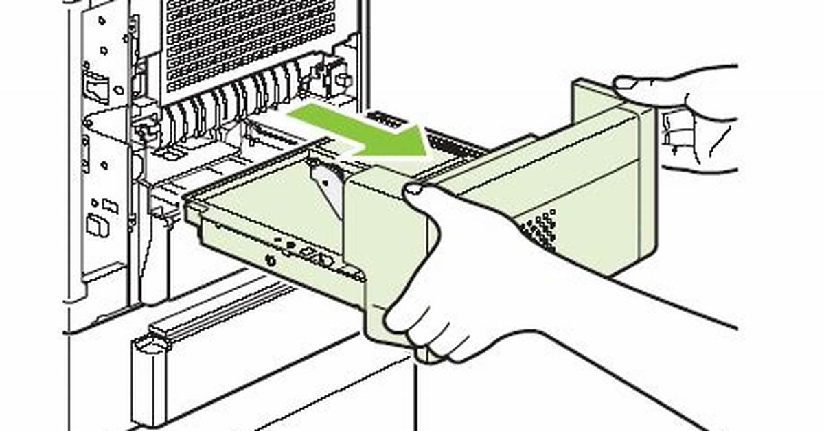 How to Remove Duplexer Printer?