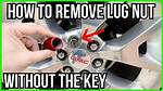 How to Remove Locking Lug Nuts
