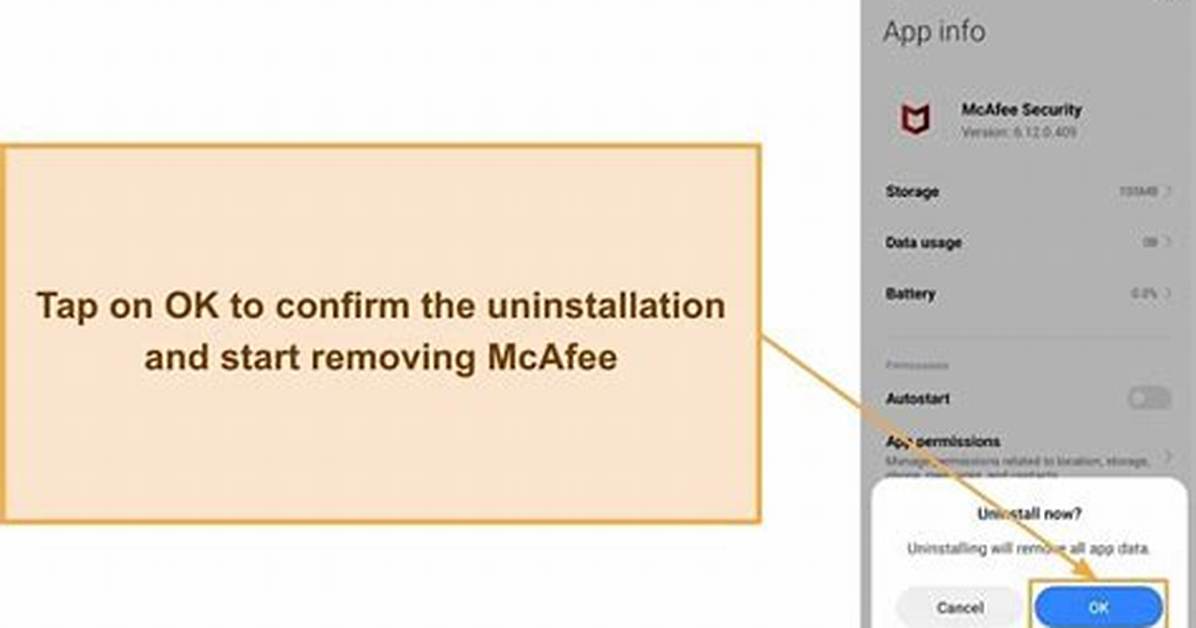 How to Remove Mcafee from Android?