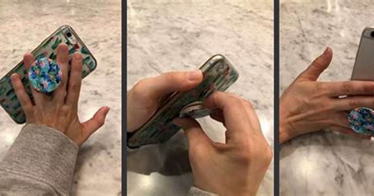How to Remove Popsocket