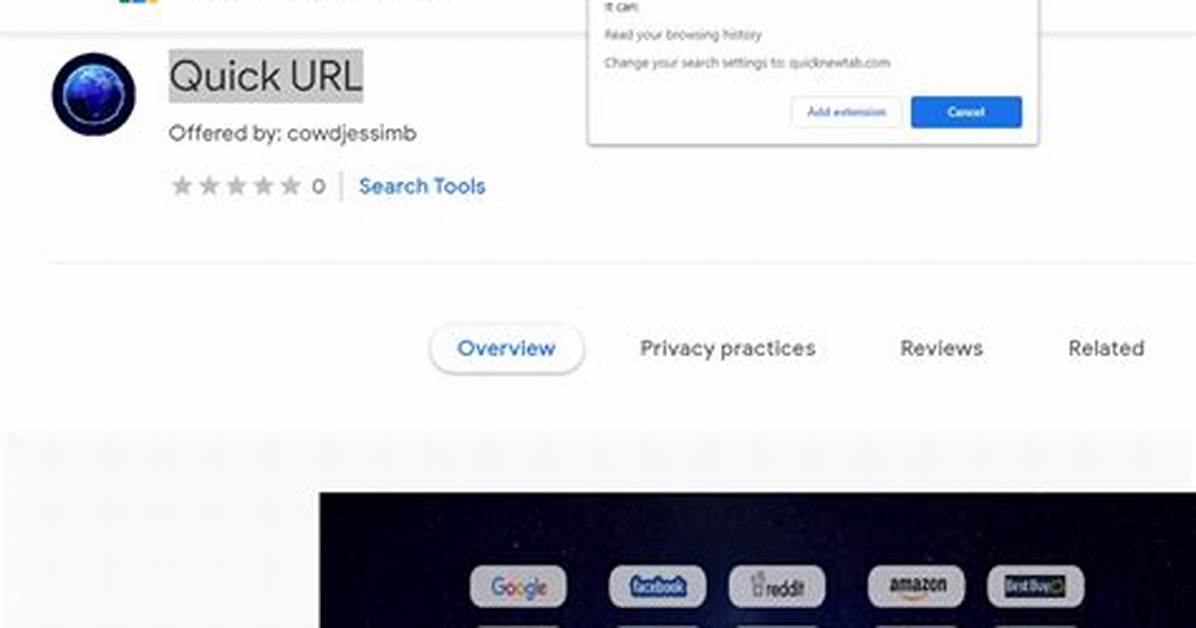 How to Remove Quick Url Browser Plugin?