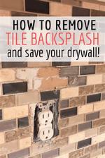 How to Remove Tile Backsplash