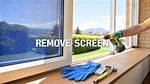 How to Remove Window Screen