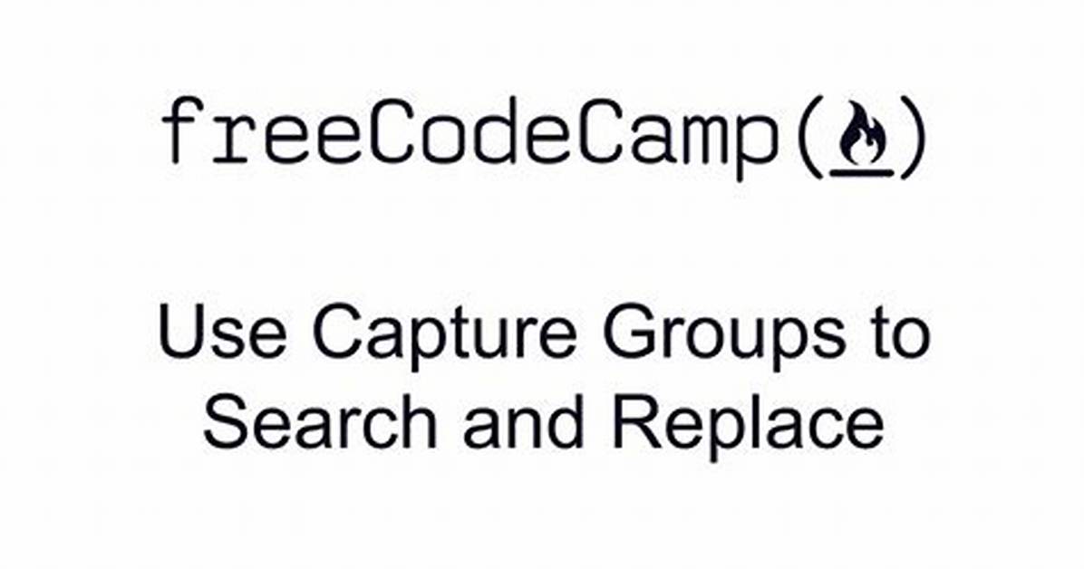 How to Replace Captured Groups Only?