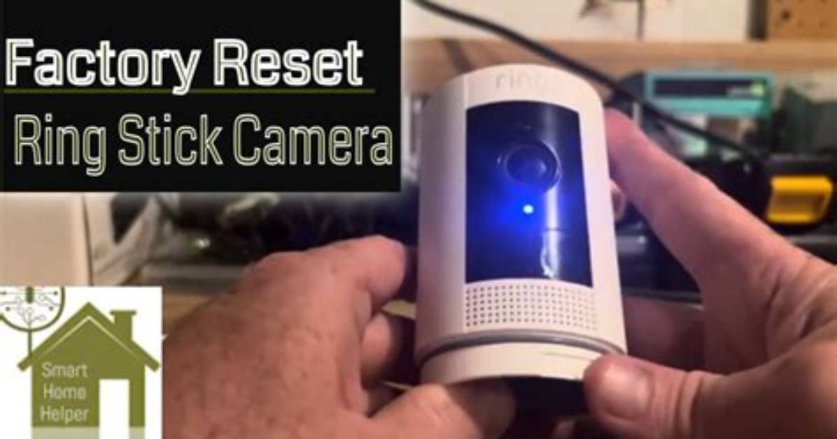 How to Reset Ring Camera